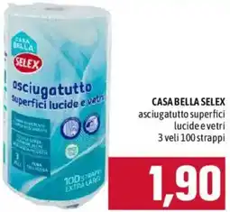 Emisfero Casa Bella Selex asciugatutto superfici lucide e vetri offerta
