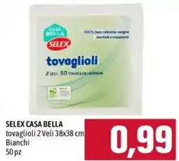 Emisfero SELEX CASA BELLA tovaglioli offerta