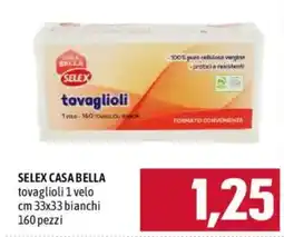 Emisfero SELEX CASA BELLA tovaglioli offerta