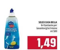 Emisfero Selex brillantante per lavastoviglie limone offerta