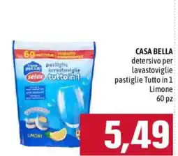 Emisfero Casa Bella pastiglie lavastoviglie tutto in 1 offerta