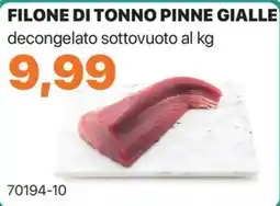 GrosMarket Filone di tonno pinne gialle offerta