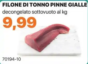 Filone di tonno pinne gialle