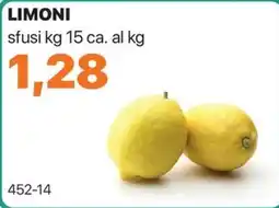 GrosMarket Limoni offerta