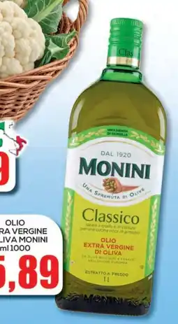 SuperOne Olio extra vergine di oliva Monini Classico offerta