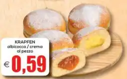 SuperOne Krapfen albicocca / crema offerta