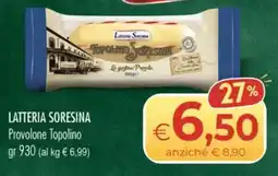 MerSi Supermercati Latteria Soresina Provolone Topolino offerta
