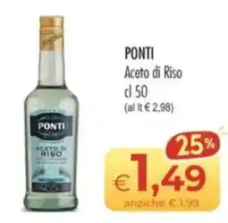 MerSi Supermercati Ponti Aceto di Riso offerta