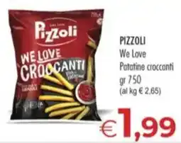 MerSi Supermercati Pizzoli We Love Patatine croccanti offerta