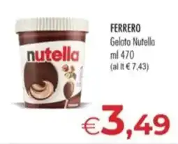 MerSi Supermercati Ferrero Gelato Nutella offerta