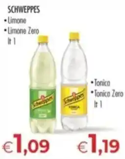 MerSi Supermercati Schweppes Limone offerta