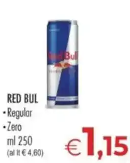MerSi Supermercati Red Bull offerta