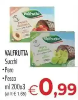 MerSi Supermercati Valfrutta Succhi offerta