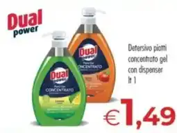 MerSi Supermercati Dual power Detersivo piatti concentrato gel offerta
