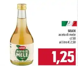 Emisfero Selex aceto di mele offerta