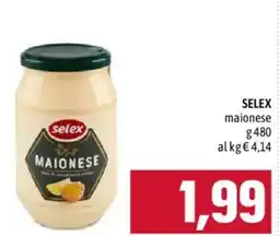 Emisfero Selex maionese offerta