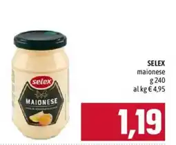 Emisfero Selex maionese offerta