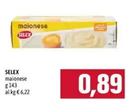 Emisfero Selex maionese offerta