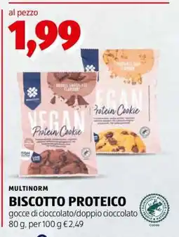 ALDI BISCOTTO PROTEICO offerta