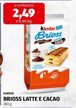 ALDI KINDER offerta