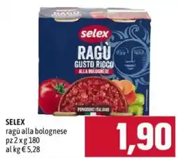 Emisfero Selex ragù alla bolognese offerta