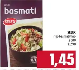 Emisfero SELEX riso basmati fino offerta
