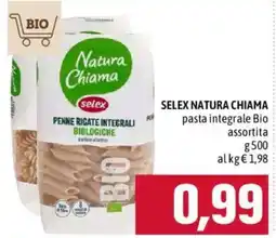 Emisfero Selex Natura Chiama pasta integrale Bio offerta