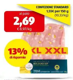 ALDI MORTADELLA BOLOGNA IGP offerta