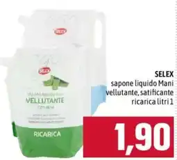 Emisfero SELEX sapone liquido Mani vellutante offerta