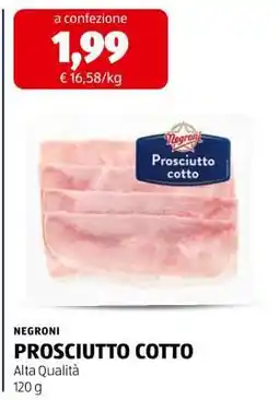 ALDI NEGRONI PROSCIUTTO COTTO offerta