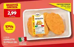 ALDI COTOLETTE DI POLLO XXL offerta