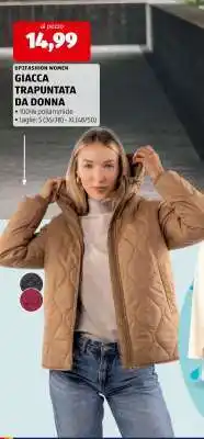 ALDI GIACCA TRAPUNTATA DA DONNA offerta