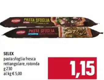 Selex pasta sfoglia fresca