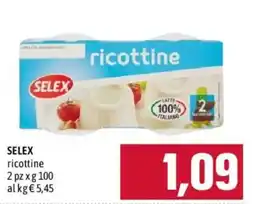 Emisfero SELEX ricottine offerta