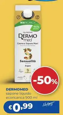 Acqua & Sapone DERMOMED sapone liquido ecoricaria 900 ml offerta