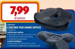 ALDI CUSCINO PER HOME OFFICE offerta