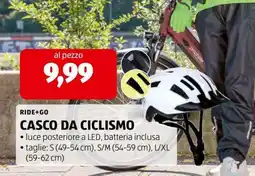 ALDI CASCO DA CICLISMO offerta