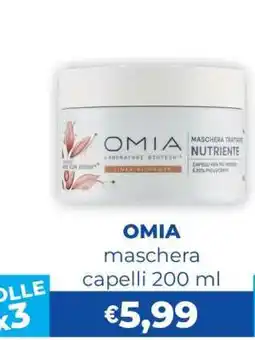 Acqua & Sapone OMIA maschera capelli 200 ml offerta