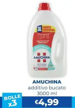 Acqua & Sapone AMUCHINA additivo bucato 3000 ml offerta