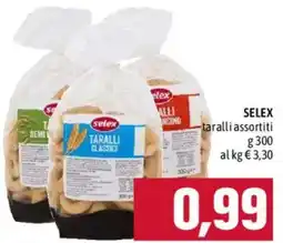Emisfero Selex taralli assortiti offerta