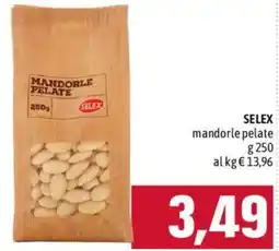 Emisfero Mandorle pelate SELEX offerta