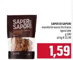Emisfero Saper di sapori mandorle tuono siciliane offerta