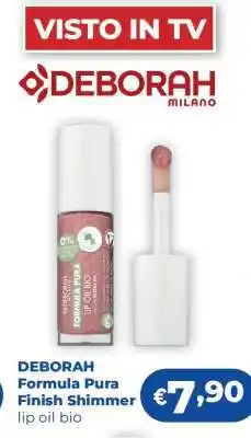 Acqua & Sapone DEBORAH Formula Pura Finish Shimmer offerta