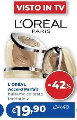 Acqua & Sapone L'ORÉAL Accord Parfait offerta