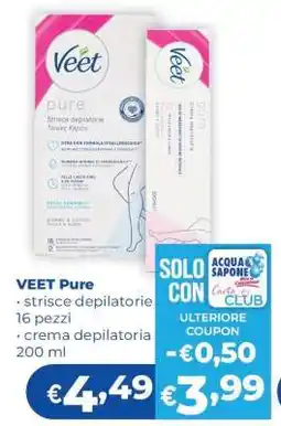 Acqua & Sapone VEET Pure offerta