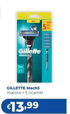 Acqua & Sapone Gillette Mach3 offerta