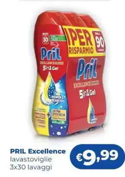 Acqua & Sapone Pril Excellence offerta