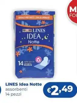 Acqua & Sapone Lines Idea Notte offerta