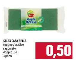 Emisfero SELEX CASA BELLA spugne abrasive offerta