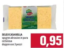 Emisfero SELEX CASA BELLA spugne abrasive in pura cellulosa offerta